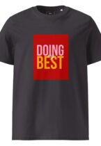 Unisex organic ribbed neck t-shirt - Image 10