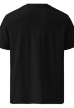 Unisex organic ribbed neck t-shirt - Image 3