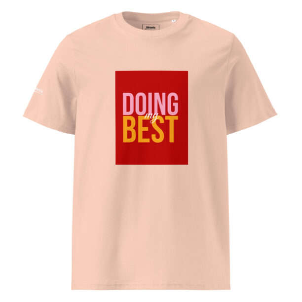 Unisex organic ribbed neck t-shirt - Image 22