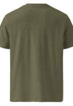 Unisex organic ribbed neck t-shirt - Image 15