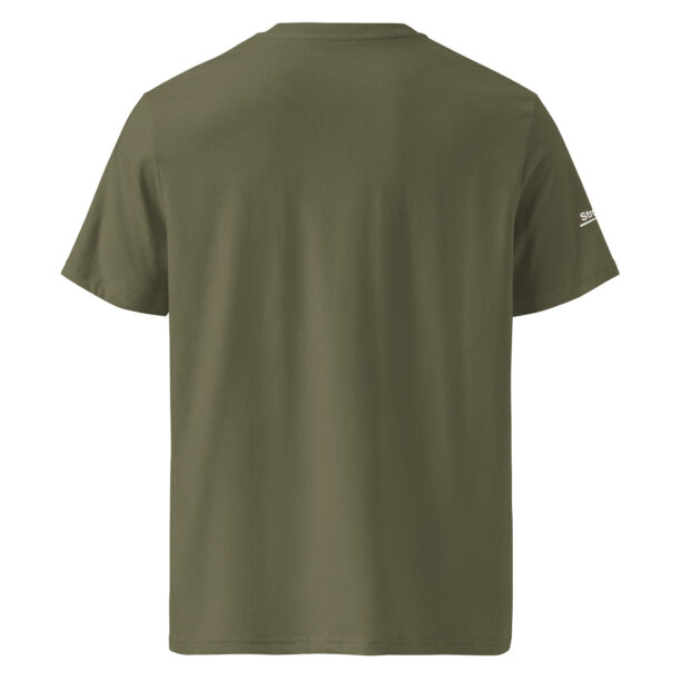 Unisex organic ribbed neck t-shirt - Image 15