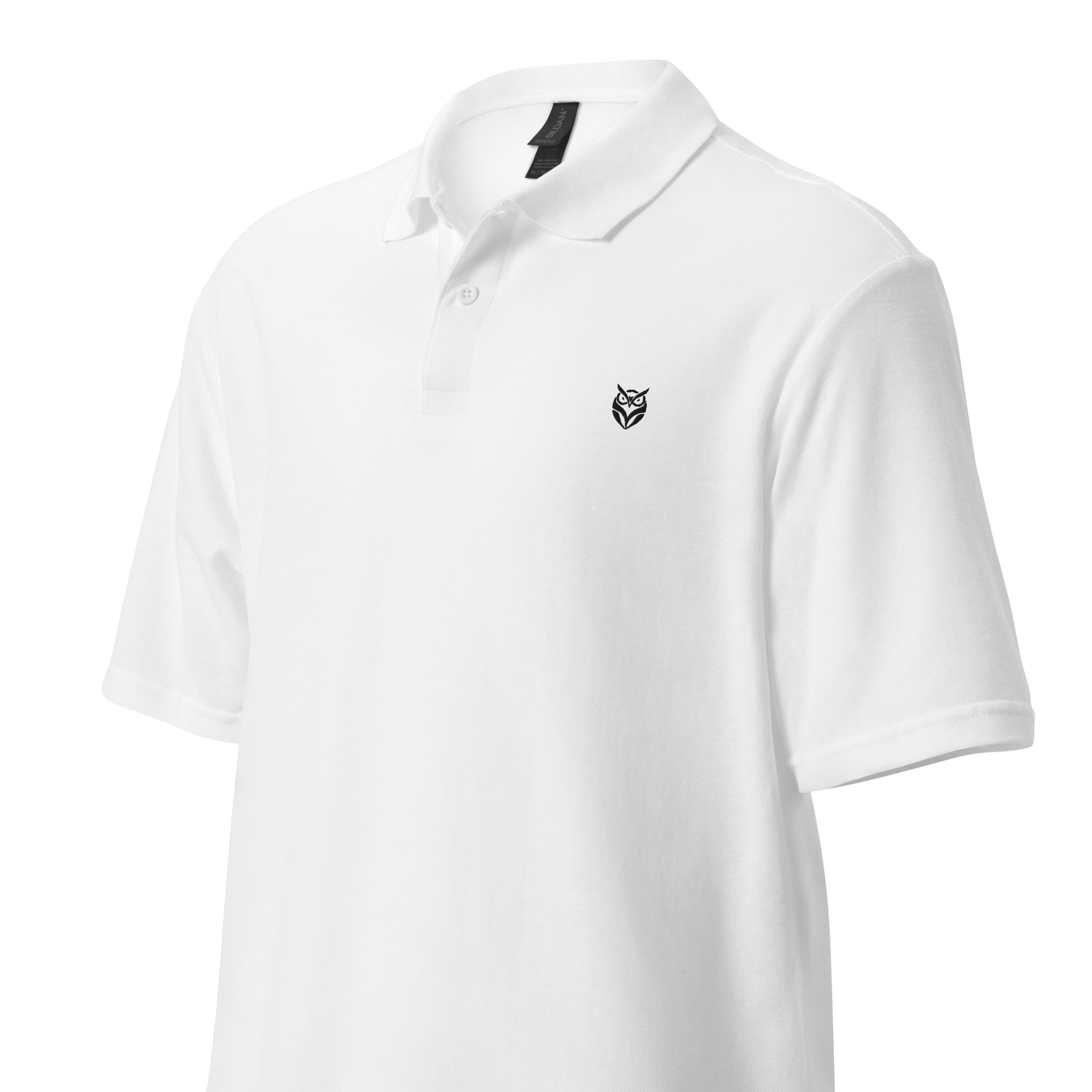 Unisex pique polo shirt - Image 3